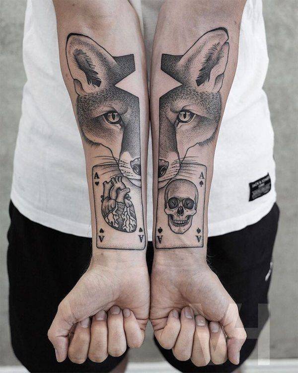 These Symmetrical Tattoos Are Ink-redible!