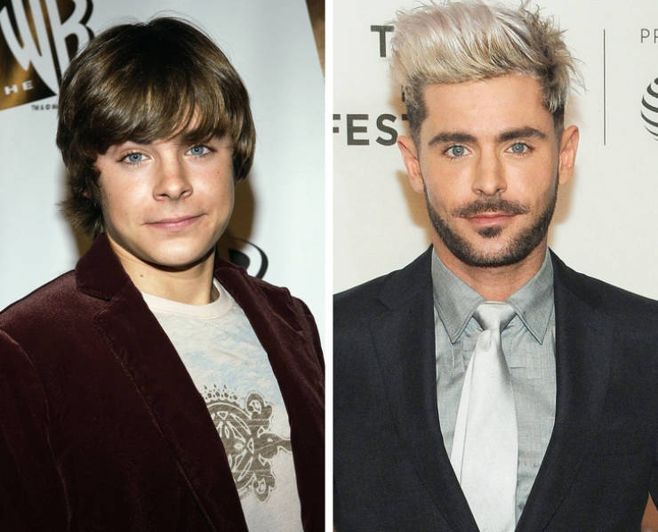 Celebs Back When They First Stepped On The Red Carpet And Now