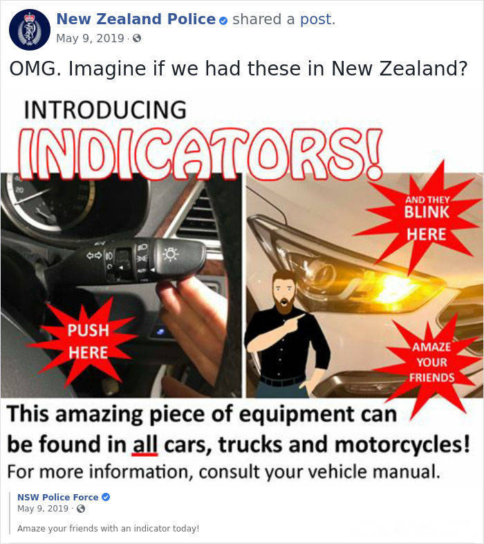 New Zealand Police Is The Best At Internet!