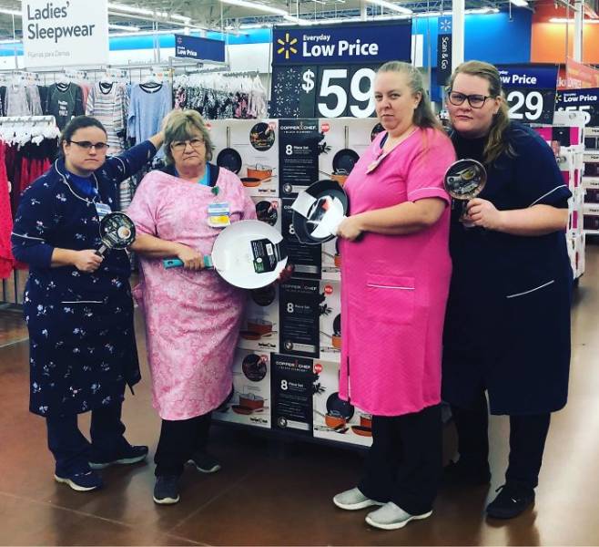 This Walmart Employee Poses With Products, And She Absolutely Nails The Photos!