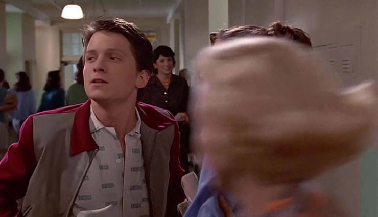 If Robert Downey Jr. And Tom Holland Were In “Back To The Future”