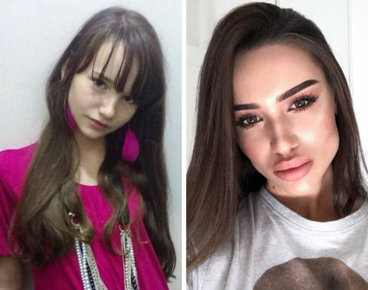 Women Show How Time Can Change Their Looks