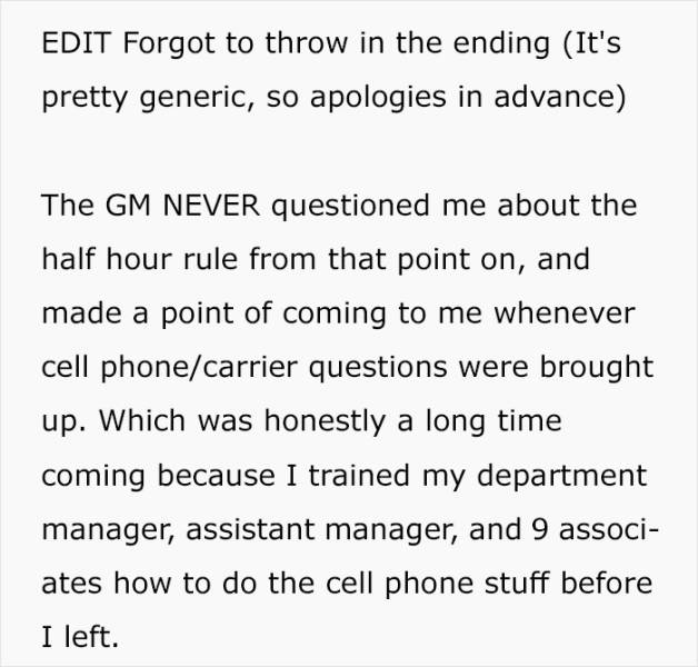 Manager Wants Employee To Work Overtime, Gets A Lesson