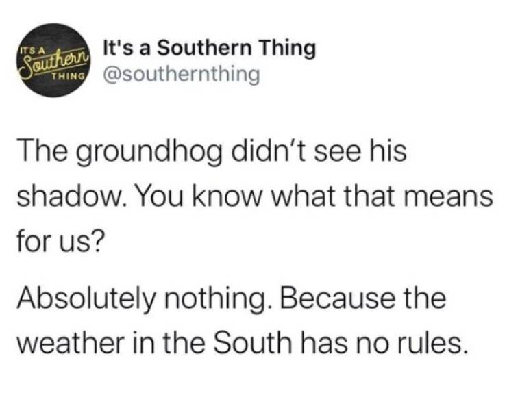 Southern Americans Know…