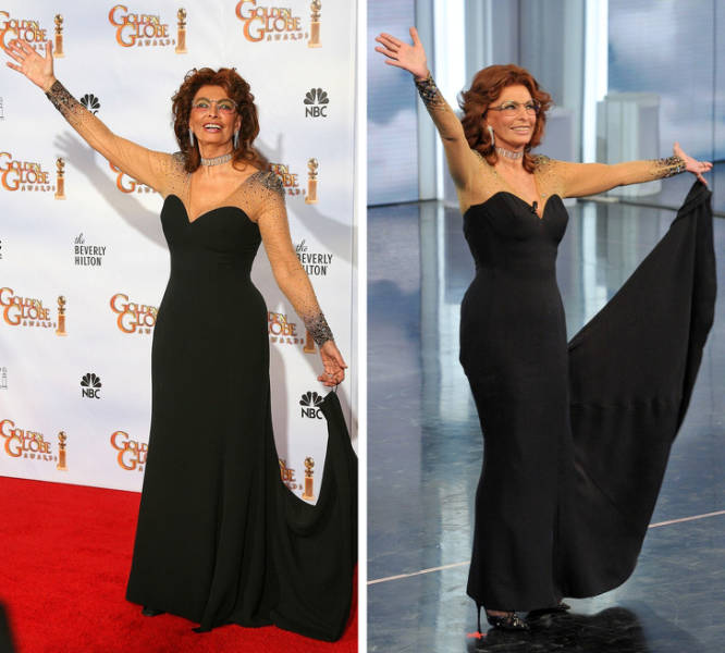 Celebs Who Didn’t Give Up On Their Red Carpet Dresses