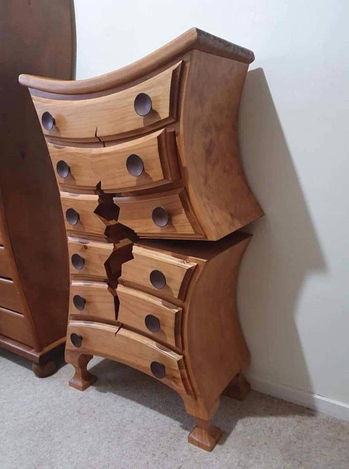 Retired Woodworker Creates Surreal Furniture From Fairy Tales