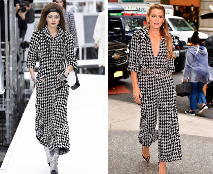 Celebrities And Models Look Very Different In Same Outfits…