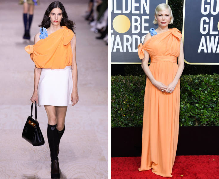 Celebrities And Models Look Very Different In Same Outfits…