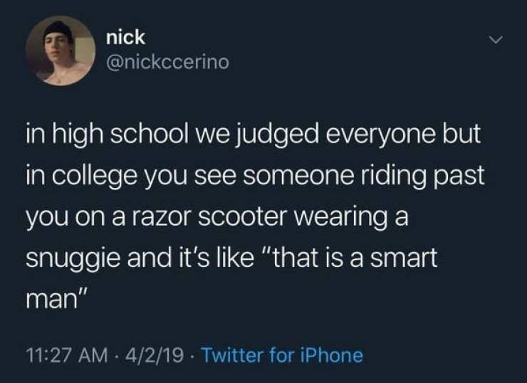 What You Don’t Know In High School, But Learn In College