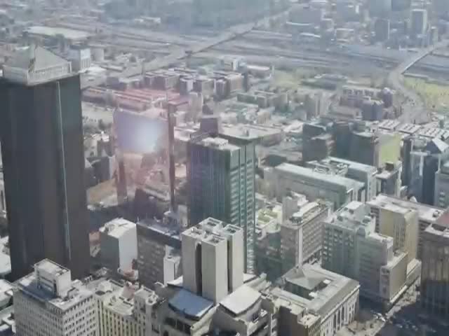 Johannesburg, 108-Meter Bank Of Lisbon Demolition