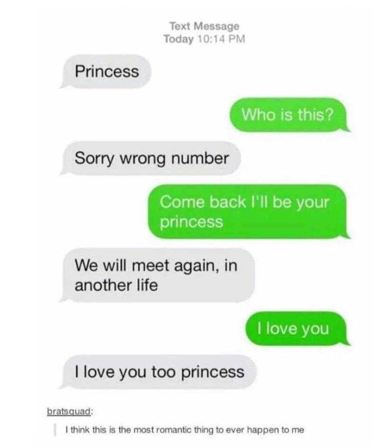 Those Wrong Number Texts Are Pretty Chaotic…