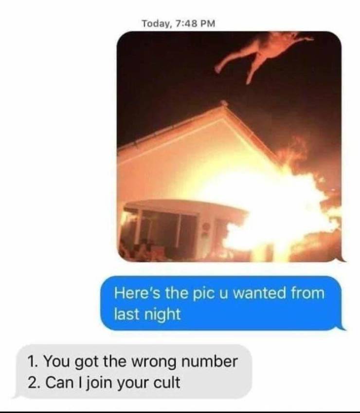 Those Wrong Number Texts Are Pretty Chaotic…