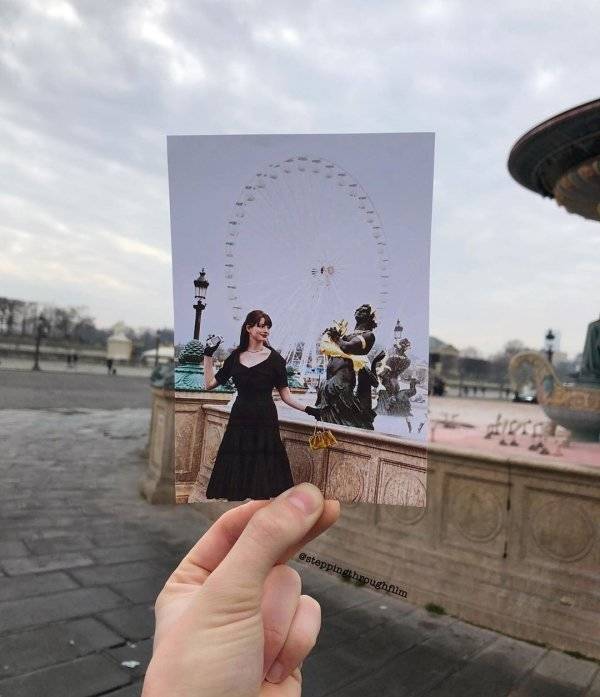 Iconic Movie Scenes Combined With Their Real-Life Locations