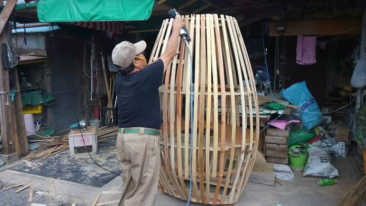 Japanese Elderly Couple Creates A Real-Life Version Of Totoro Bus Stop