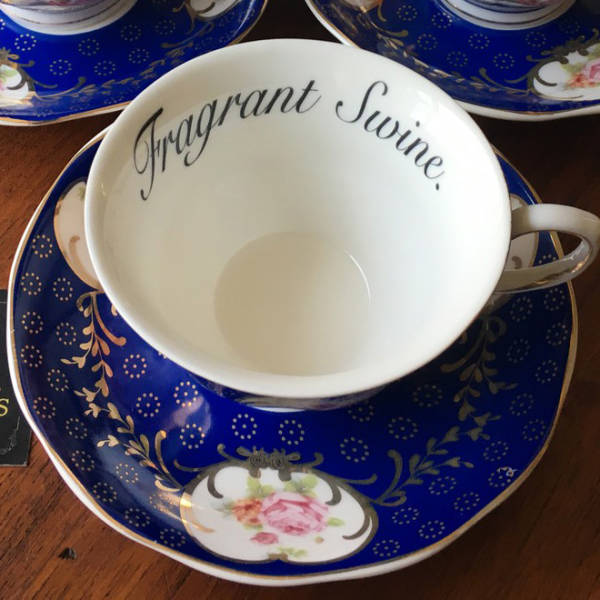 Wanna Insult Your Guests? Do It With These Tea Cups!