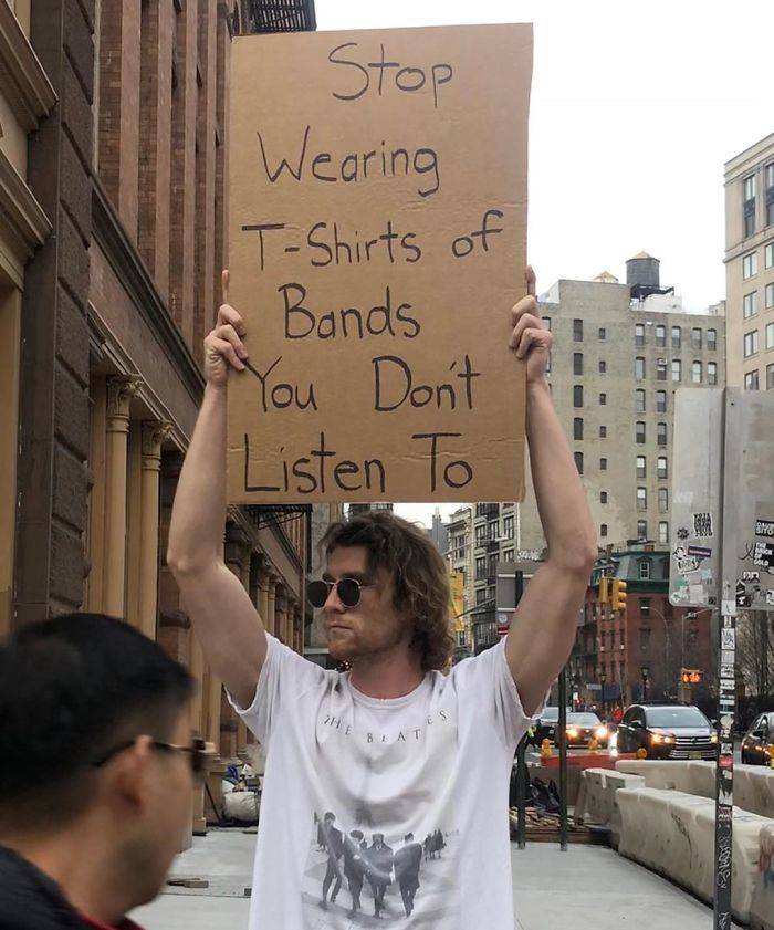 “Dude With A Sign” Just Loves Protesting…
