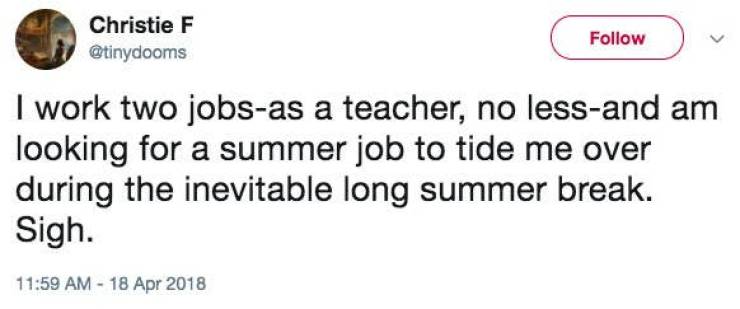 Teachers Are Just Too Rich And Too Lazy…