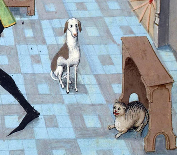 Medieval Artists Really Didn’t Know How Cats Look