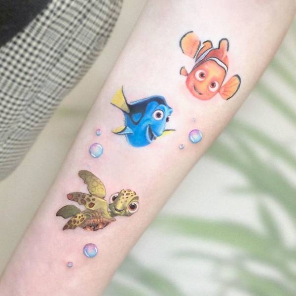 Artist Creates Beautiful Pop Culture-Themed Micro Tattoos