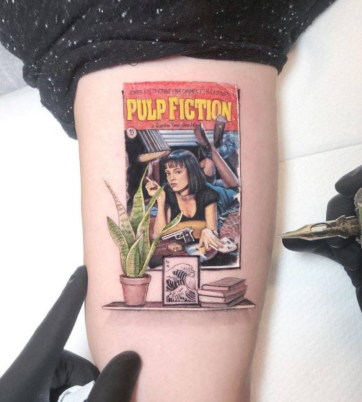 Artist Creates Beautiful Pop Culture-Themed Micro Tattoos