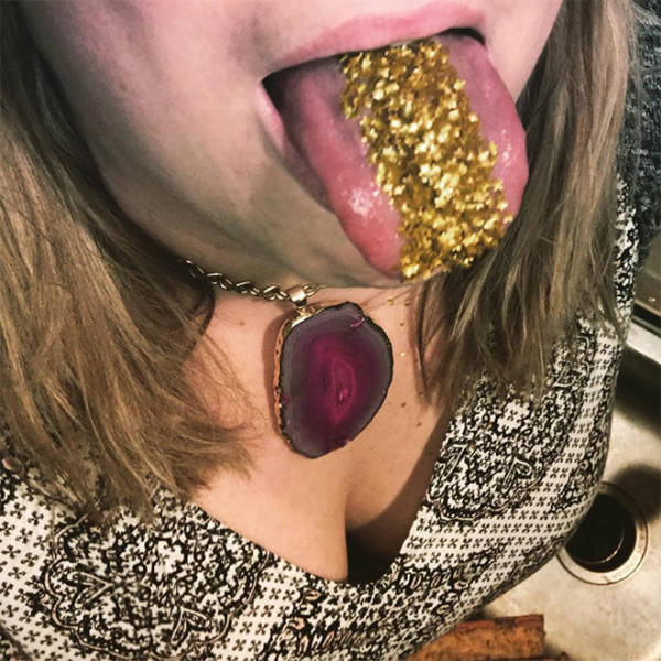 Is Glitter Really That Tasty?