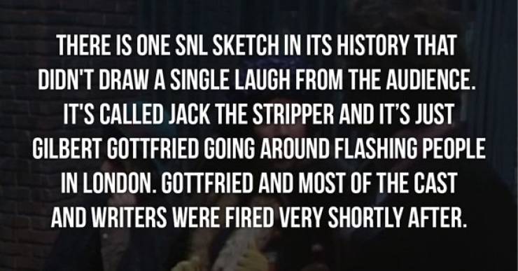 A Special Edition Of SNL Facts!