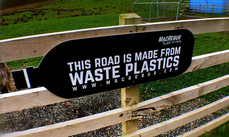 These Roads Are Made Of Plastic Waste!