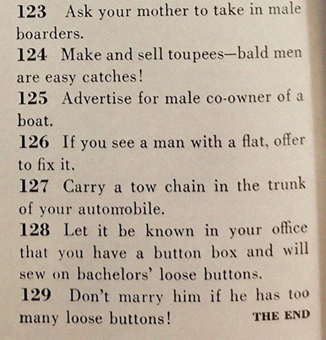 This Magazine From 1958 Tells Women How To Get A Husband