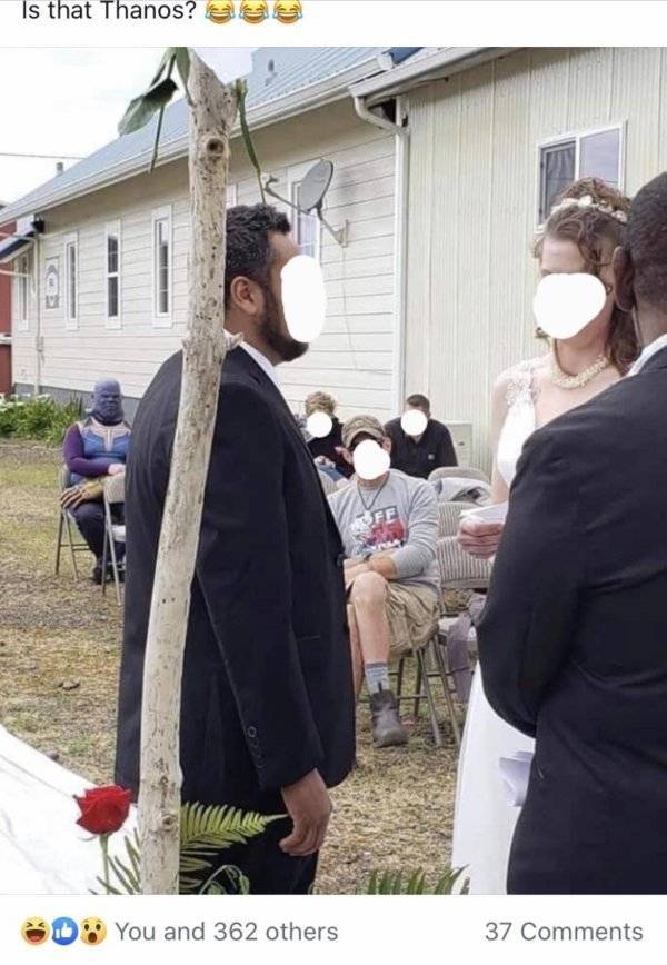 Weddings Attract Some Questionable People…