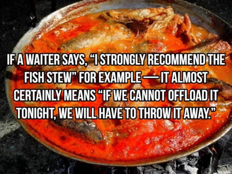 Chefs And Waiters Share What You Should Never Do When You Eat Out