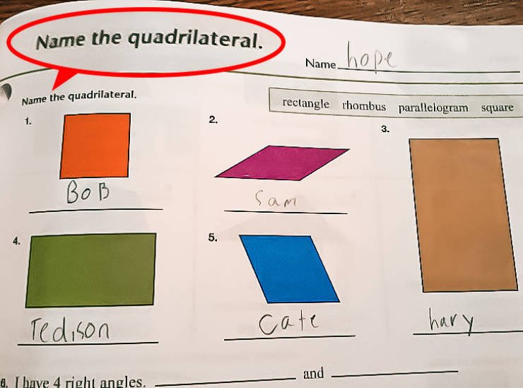 Kids Always Come Up With The Best Answers!