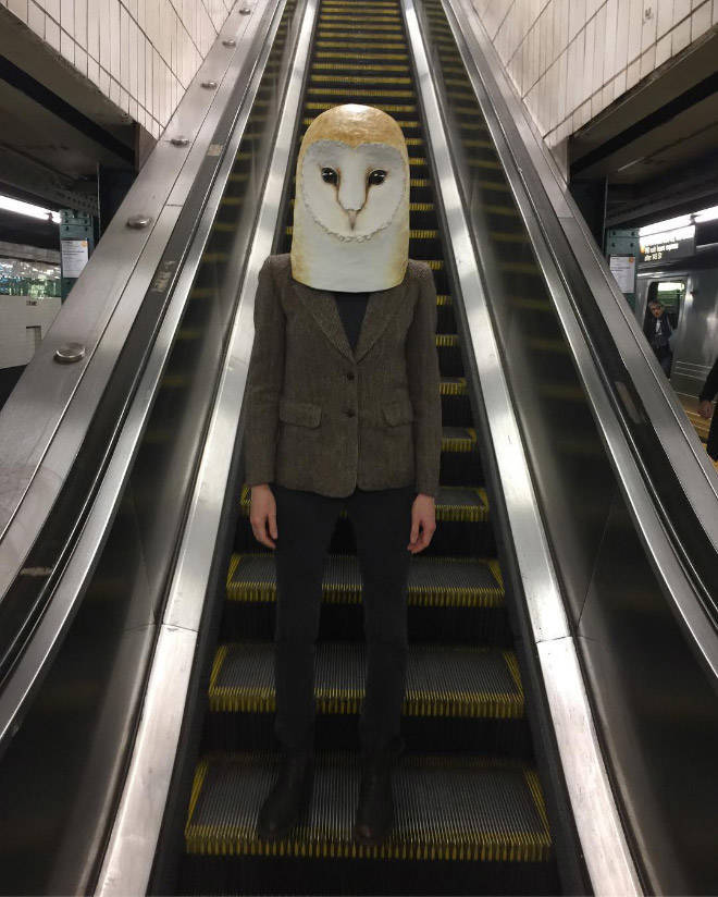Don’t Be Afraid, These Are Just Papier-Mâché Masks…