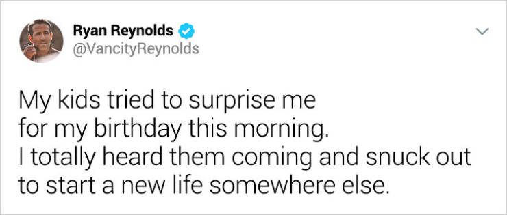 Ryan Reynolds Is A Twitter Genius!
