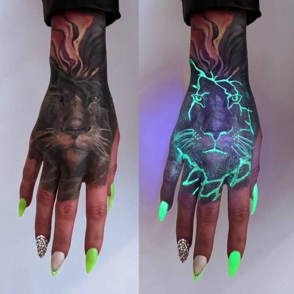 These Tattoos Are Alive And Glowing!