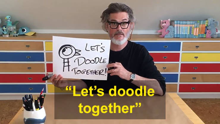 Bestselling Children’s Author Mo Willems Teaches Kids During Quarantine
