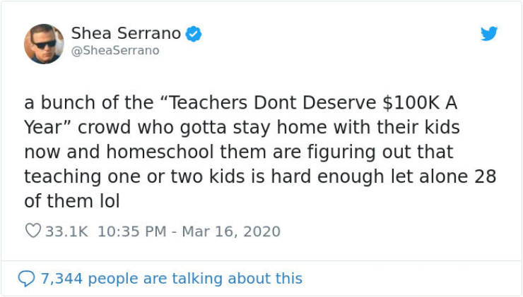 Parents Who Try To Homeschool Their Children During Quarantine Are Starting To Understand Teachers…