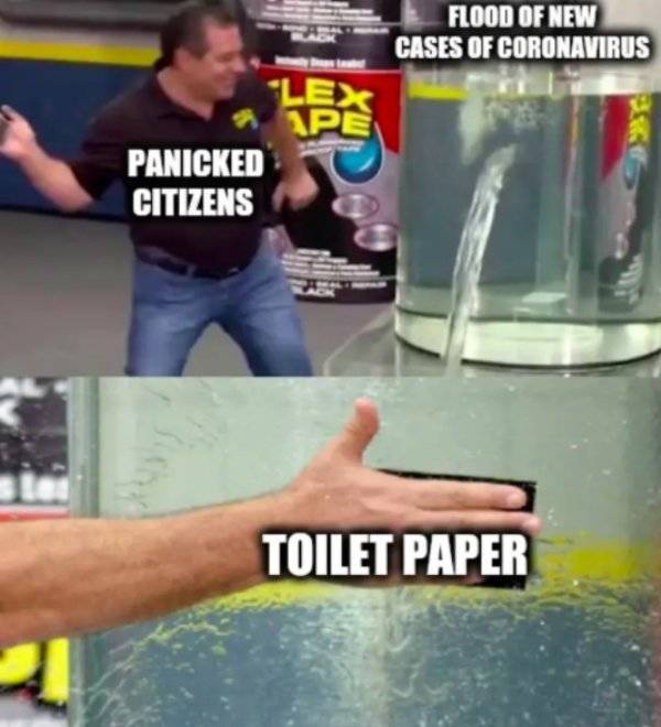 Not Enough Toilet Paper, But Plenty Of Memes! Not Enough Toilet Paper, But Plenty Of Memes!