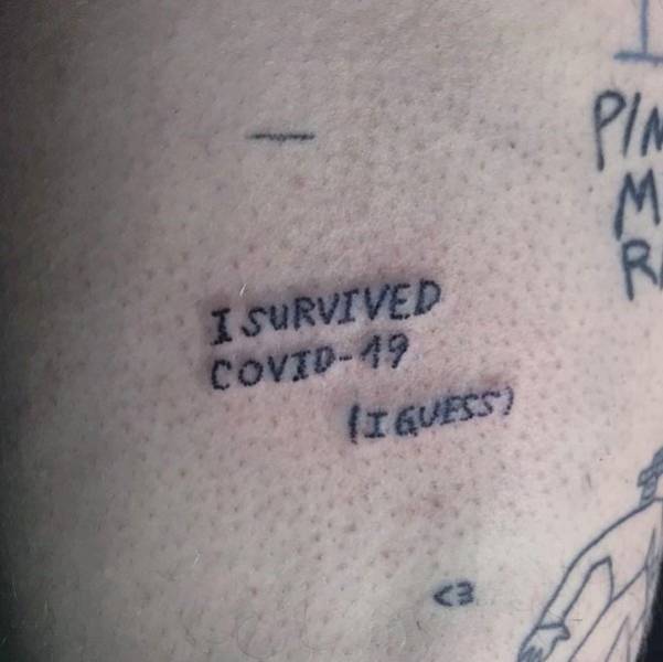 You Aren’t Seeing Stuff, Coronavirus Tattoos Are A Thing Now…