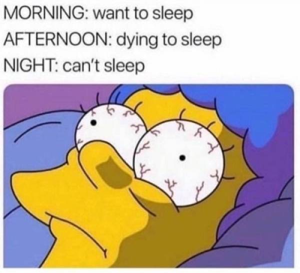 Don’t Sleep Through These Insomnia Memes