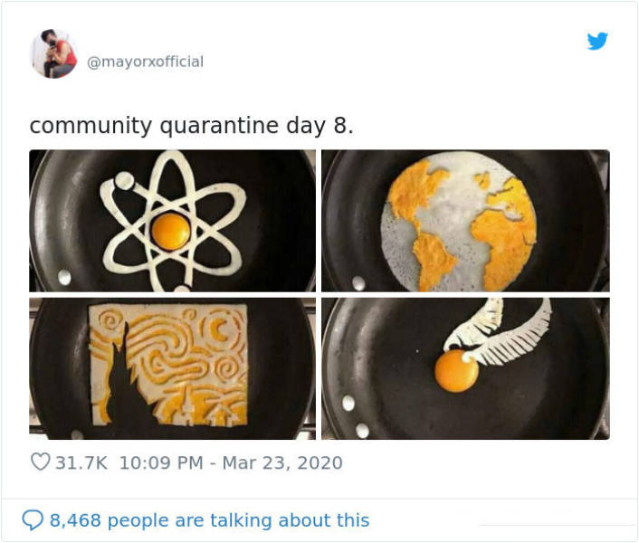 People Do All Sorts Of Things To Cope With Quarantine