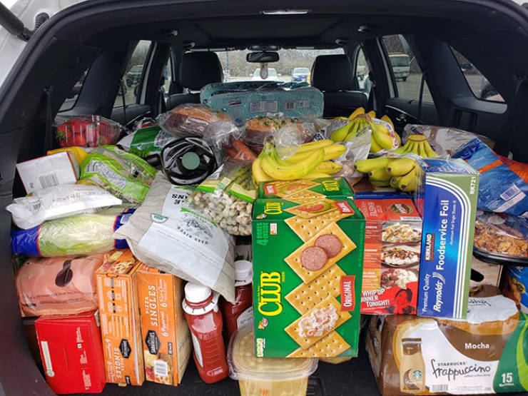 Woman Explains Why She’s Hoarding Groceries During Quarantine