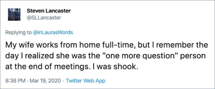 People Find Out New Things About Their Special Others Who Are Working From Home Now