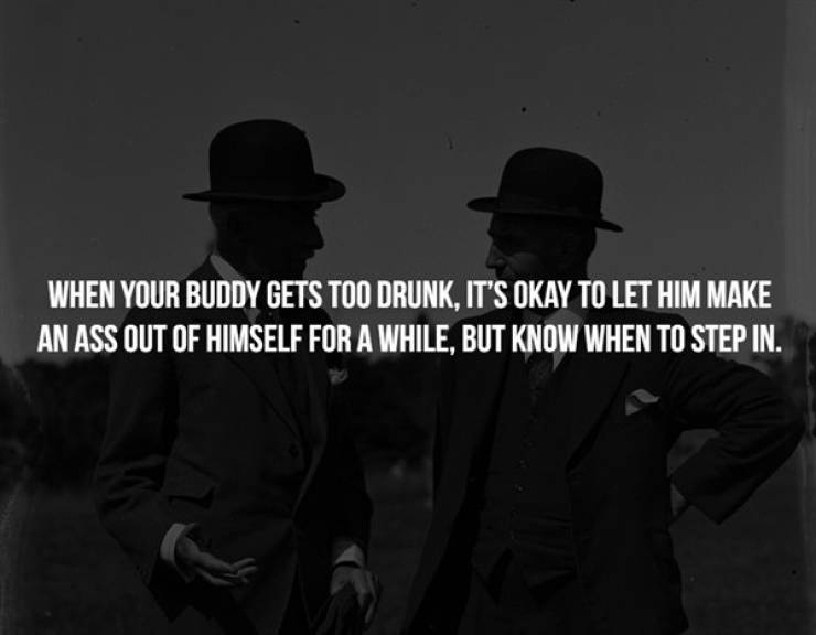 The Unwritten Rules Of Being A Solid Man