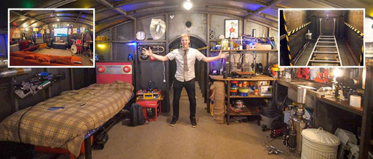 Englishman Builds A Bunker For Five Years, Is Definitely Prepared…