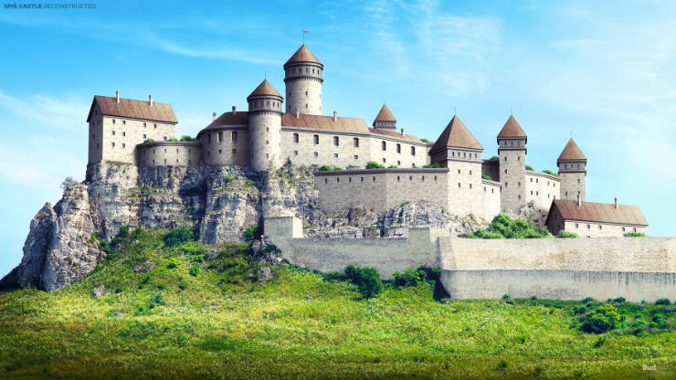 European Castles Before Time Destroyed Them