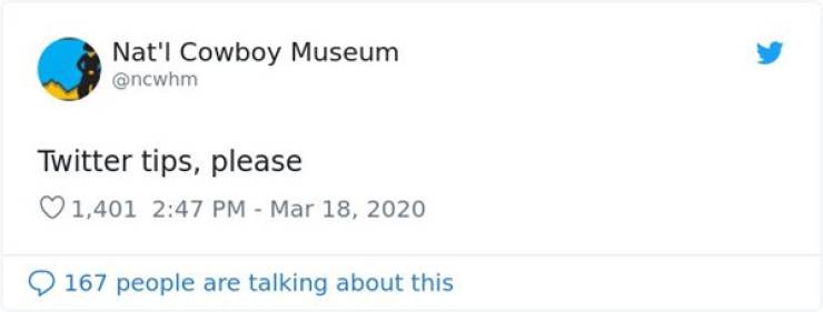 Museum’s Twitter Is Ran By A Great Security Officer