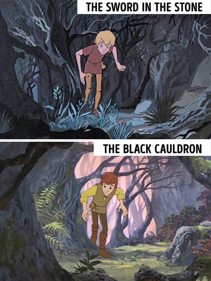 These Cartoon Scenes Look Suspiciously Similar…