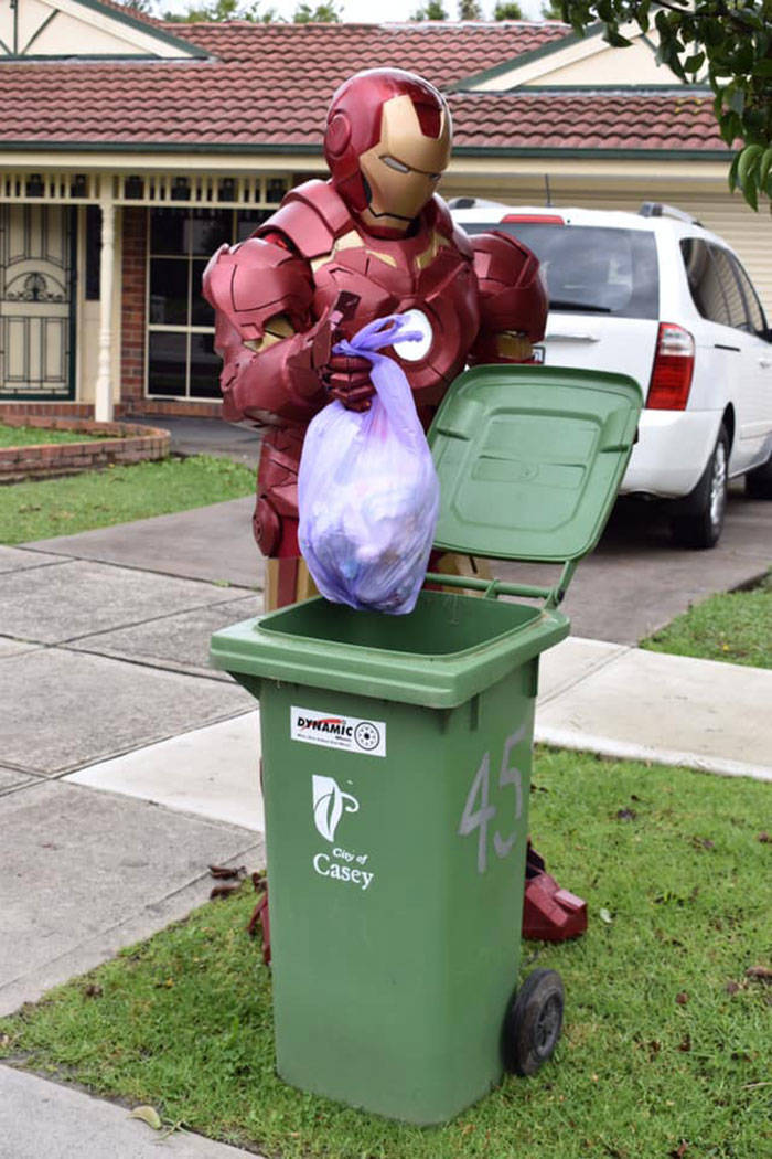 Australians Take Bins Out And Use It As An Excuse To Wear Their Best Clothes