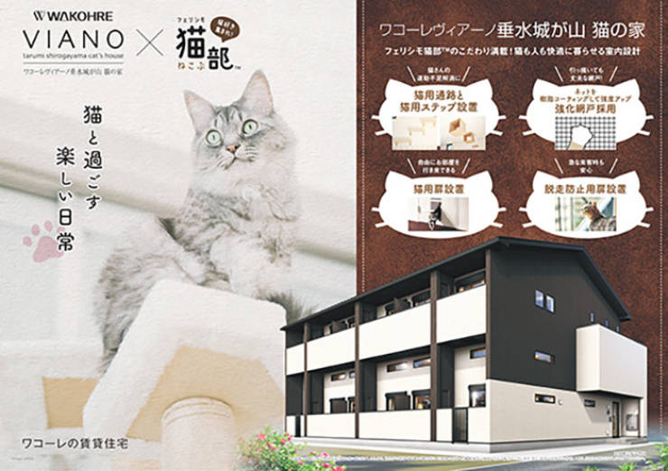 These Japanese Apartments Are For You And Your Cat Only!