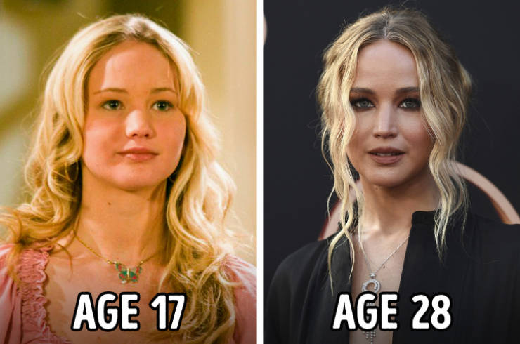 Age Has Radically Changed These Celebs